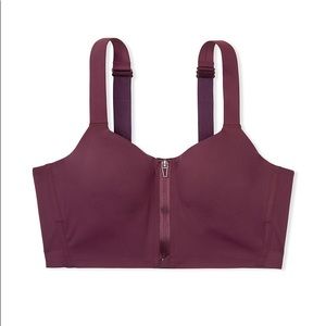 VSX Knockout Medium Support Long Line Front-close Sport Bra 34DDD